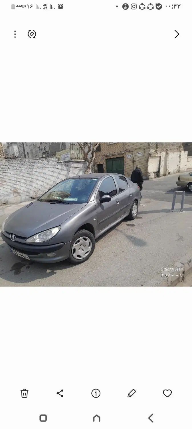 206 SD V9 اتومات|خودرو سواری و وانت|تهران, شهرک ولیعصر جنوبی|دیوار