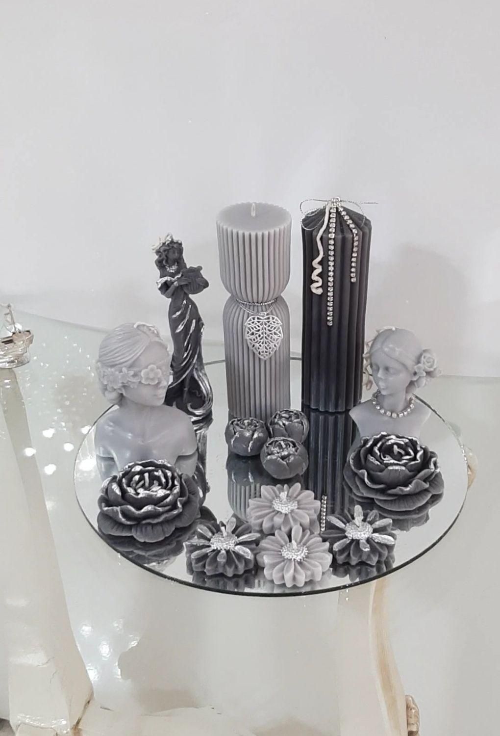 شمع ست طوسی|صنایع دستی و سایر لوازم تزئینی|مشهد, آزادشهر|دیوار