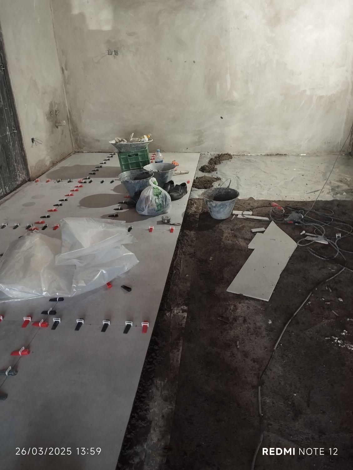 کاشی کاری و سنگ کاری به قیمت مناسب|خدمات پیشه و مهارت|لاهیجان, کوی استادان|دیوار