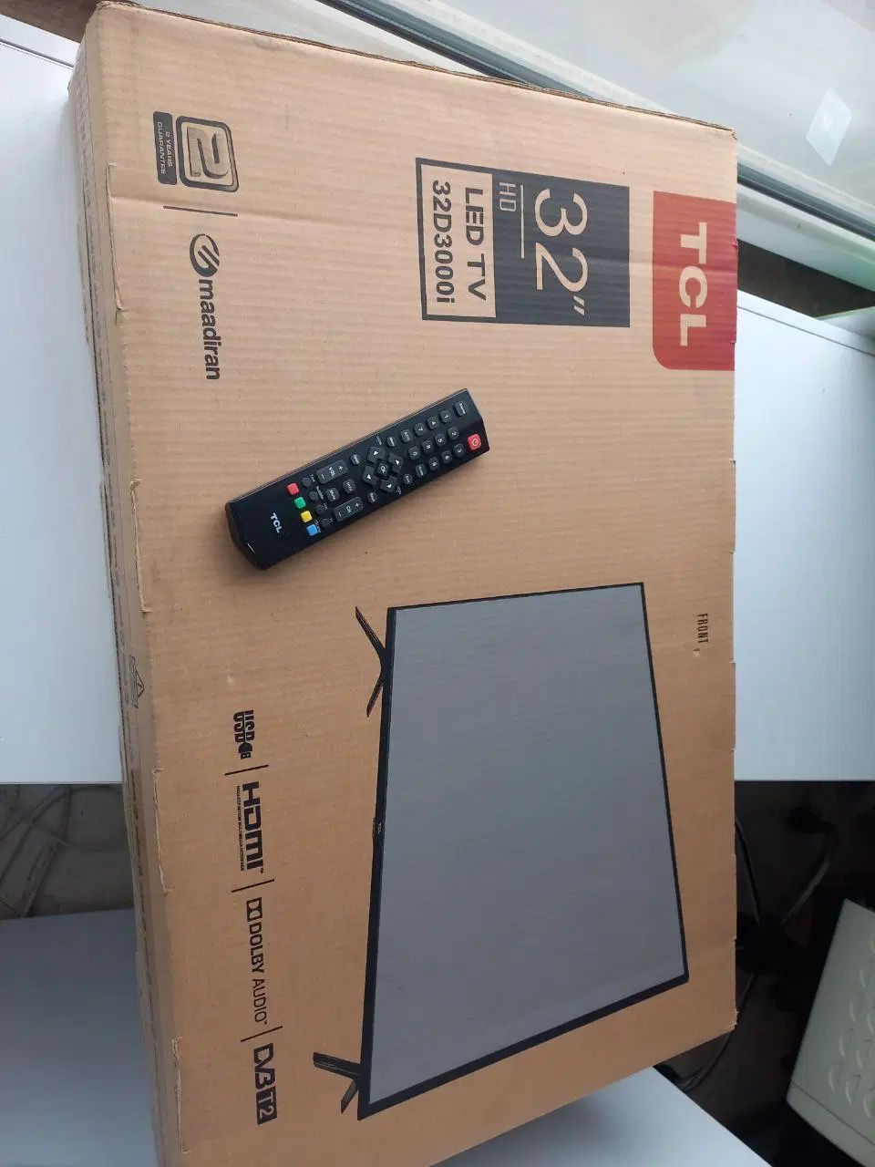 تلویزیون تی سی ال سایز 32 اینچ TCL|تلویزیون و پروژکتور|رشت, آزادگان|دیوار