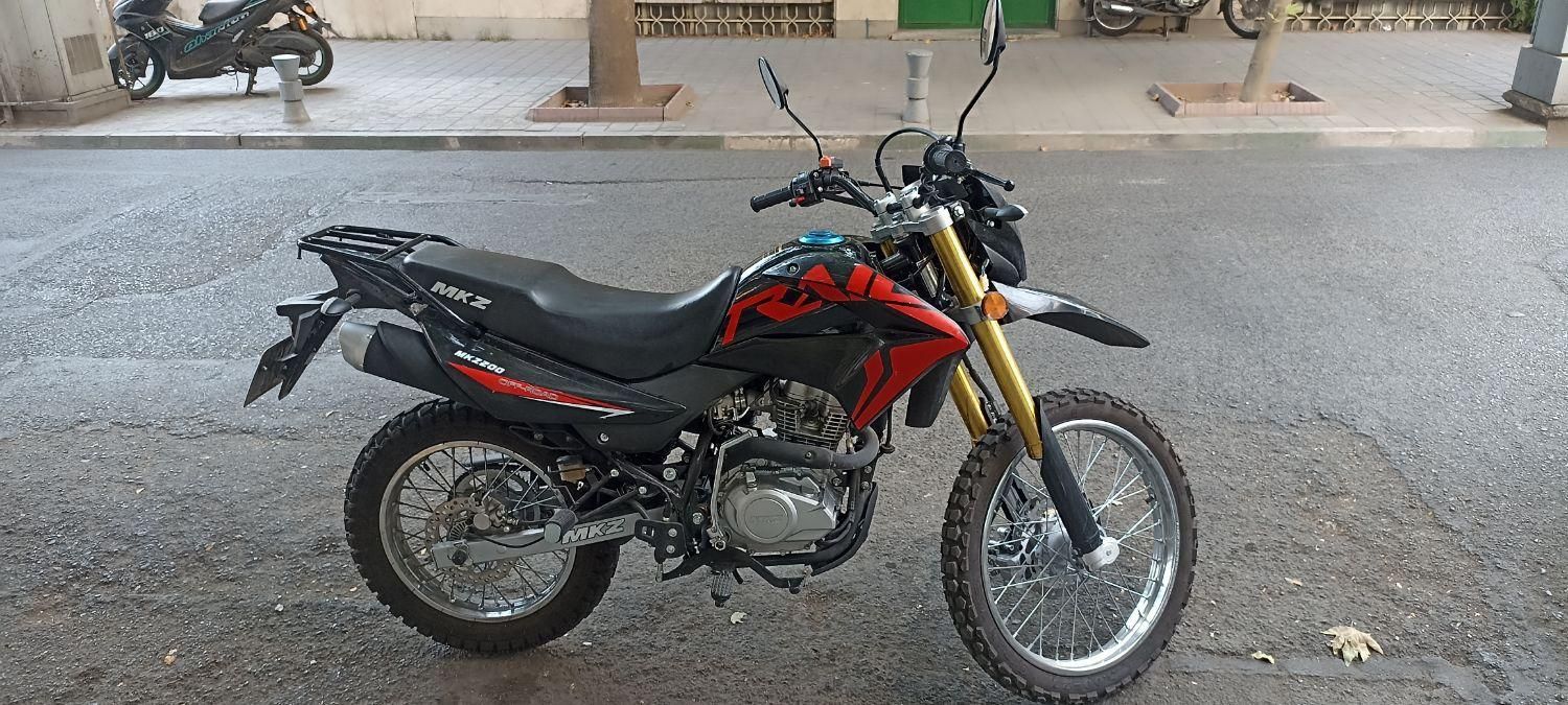موتور تریل TRAIL MKZ 200|موتورسیکلت|تهران, تاکسیرانی|دیوار