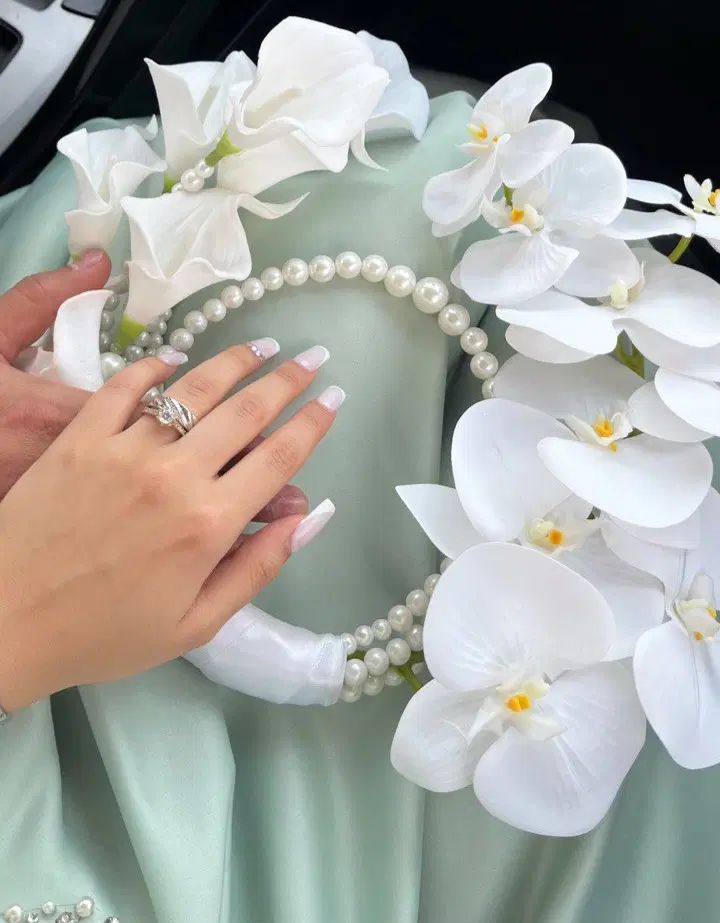 اکسسوری،کلاه مرواریدی،گردنبند،گوشواره،دسته گل|زیورآلات و اکسسوری|تهران, تهرانسر شمالی|دیوار
