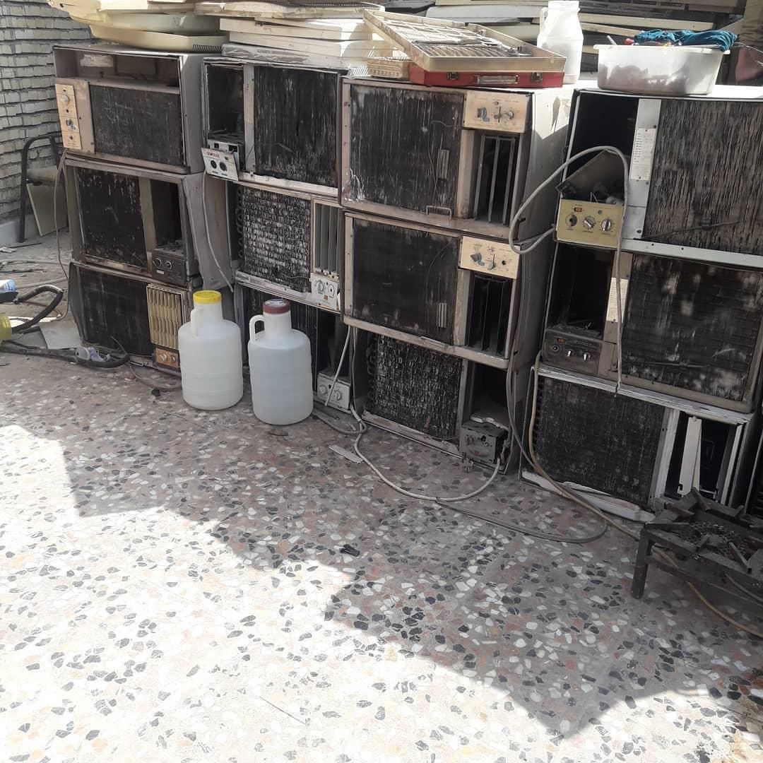 مشتریی وخریدار *سوخته و خنک نمیکند* سالمه نیمسوزه|کولر گازی و فن‌کوئل|اهواز, پادادشهر|دیوار