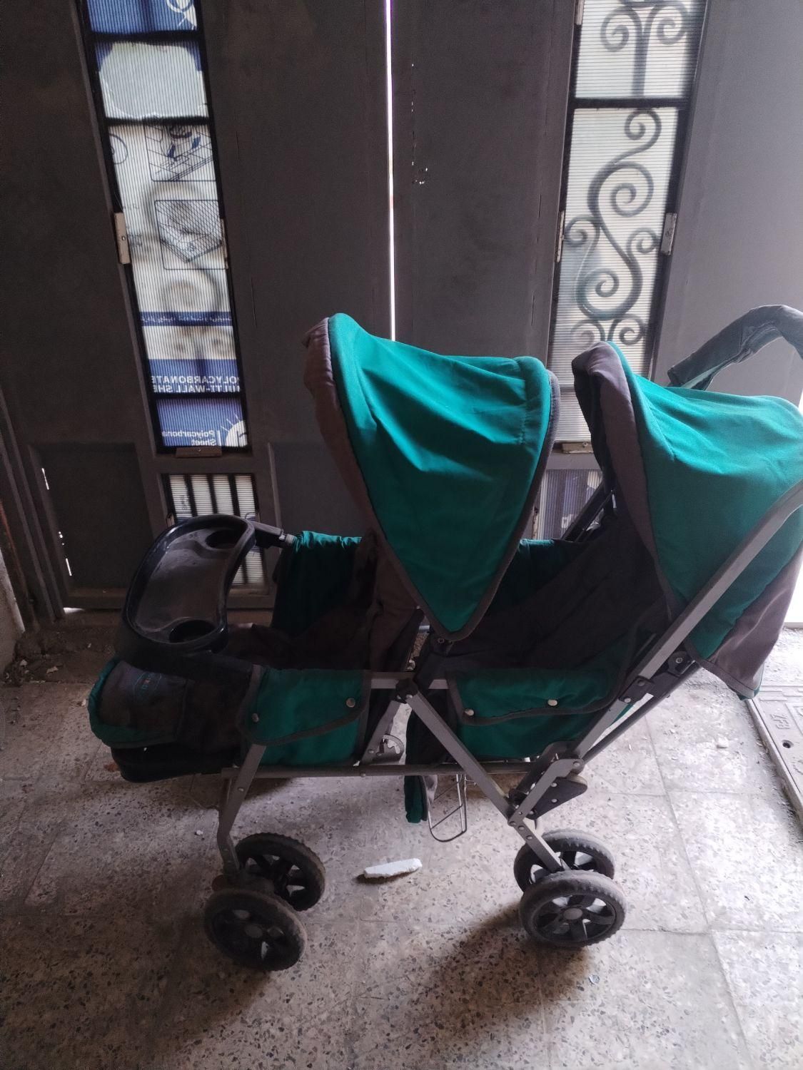 کالسکه دوقلو|کالسکه و لوازم جانبی|نجفآباد, یزدانشهر|دیوار