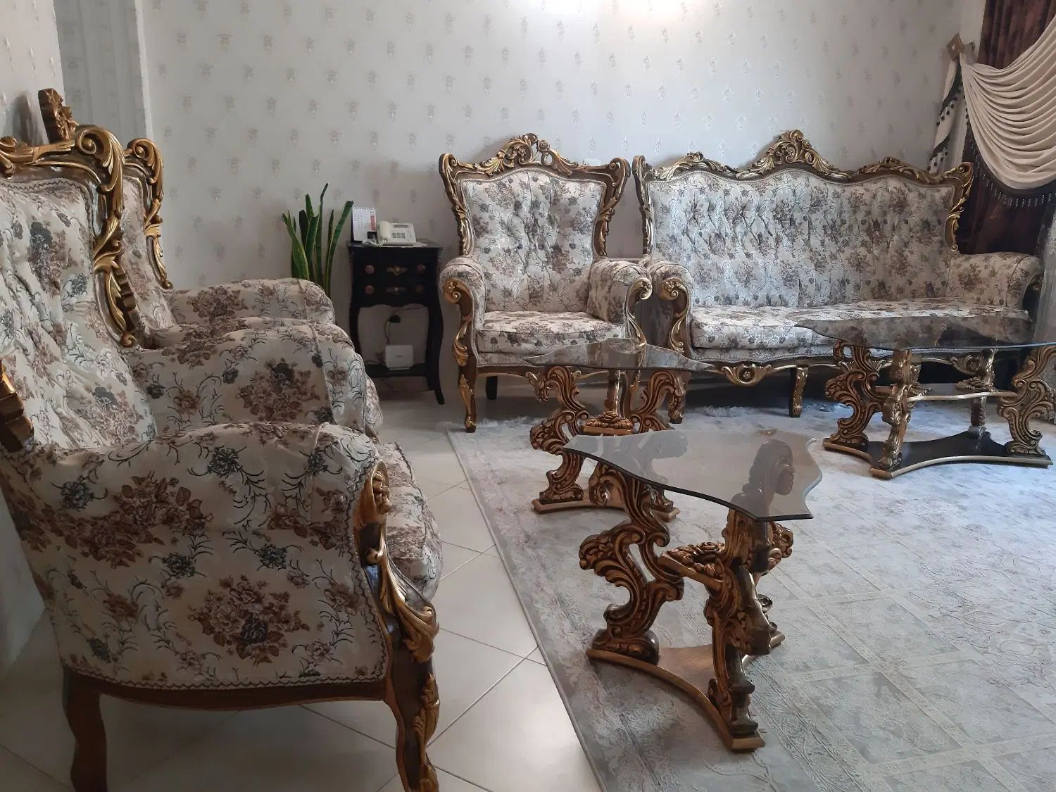 مبل سلطنتی|مبلمان خانگی و میز عسلی|تهران, ونک|دیوار