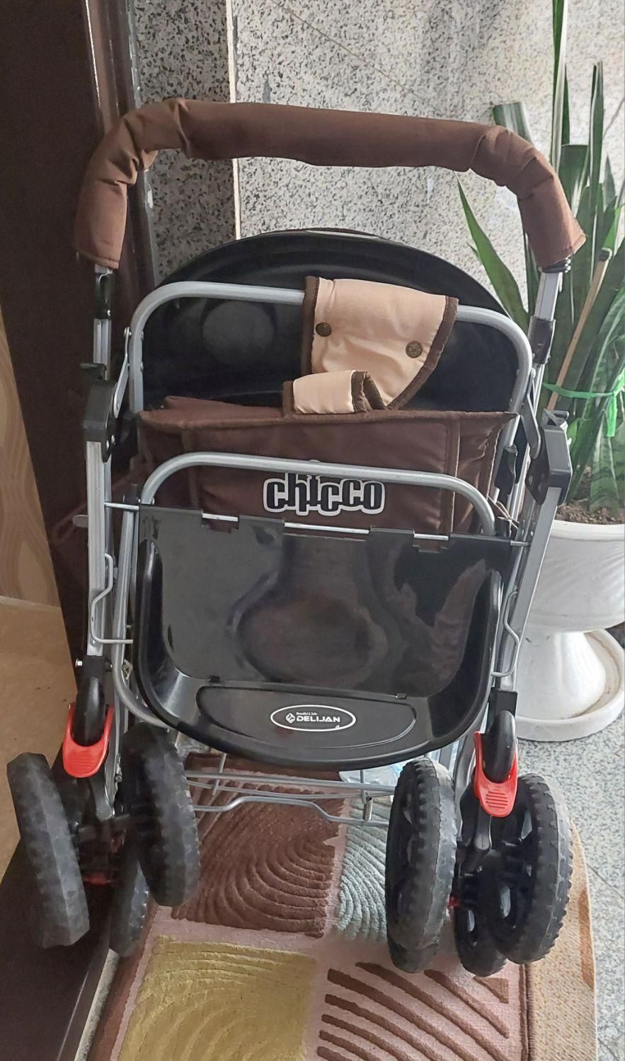 کالسکه و رورک مارک چیکو در حد نو|کالسکه و لوازم جانبی|اردبیل, |دیوار