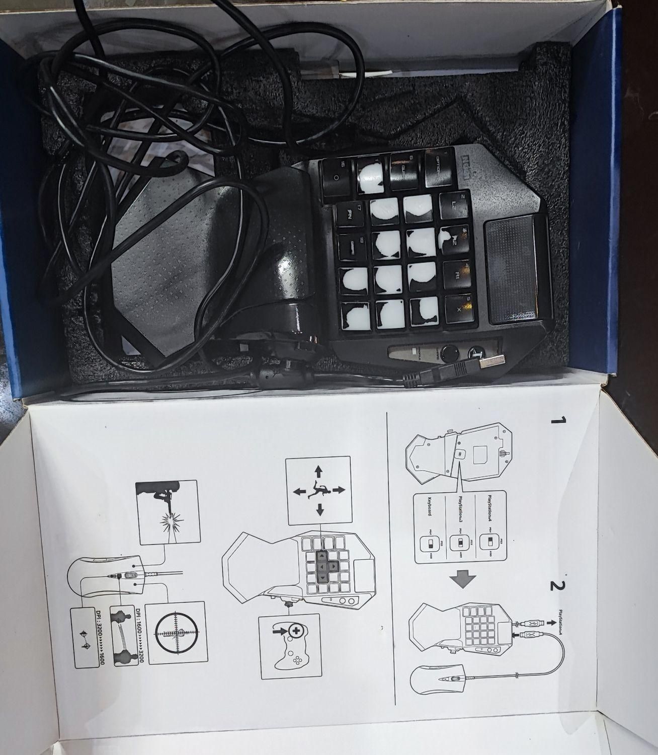 کیبوردhori tacمناسب کنسول ps3 و ps4|کنسول، بازی ویدئویی و آنلاین|کاشان, امیرکبیر|دیوار