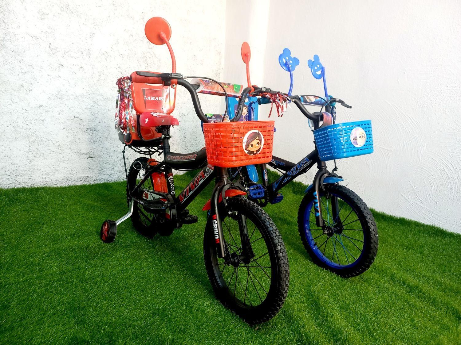 دوعدد دوچرخه ویوا ۱۶ درحدنو|دوچرخه، اسکیت، اسکوتر|مشهد, شفا|دیوار