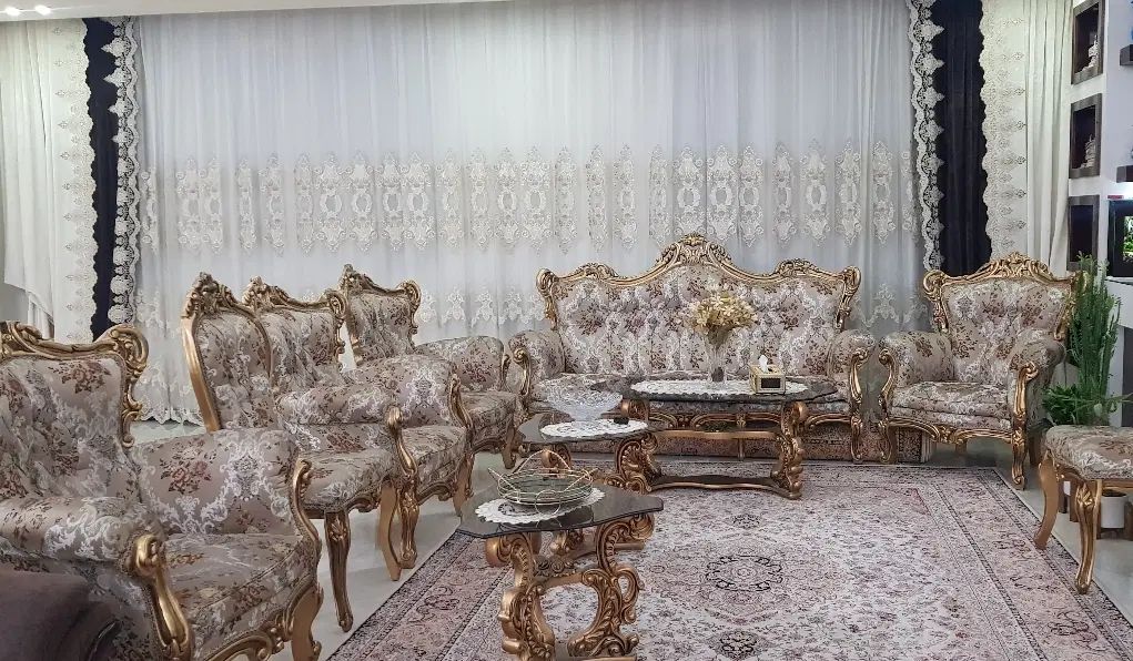 مبل استیل چوب راش|مبلمان خانگی و میز عسلی|کرمانشاه, |دیوار