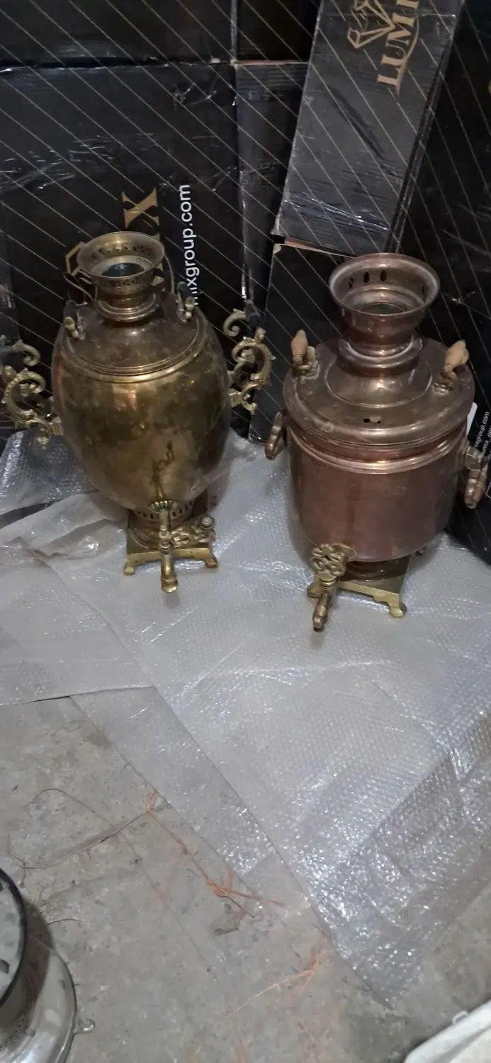سماور ذغالی روسی ۲۰ لیتری|صنایع دستی و سایر لوازم تزئینی|تهران, حشمتیه|دیوار