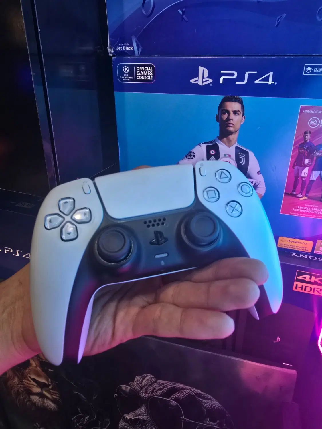 ps5کپیخور دو دسته همراه با فن خنک کننده استند شارژ|کنسول، بازی ویدئویی و آنلاین|مشهد, هفت تیر (حافظ)|دیوار