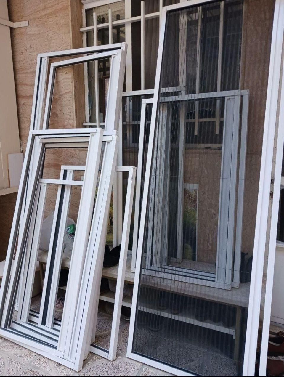 پنجره دوجداره  Upvc توری پلیسه|خدمات پیشه و مهارت|کومله, |دیوار