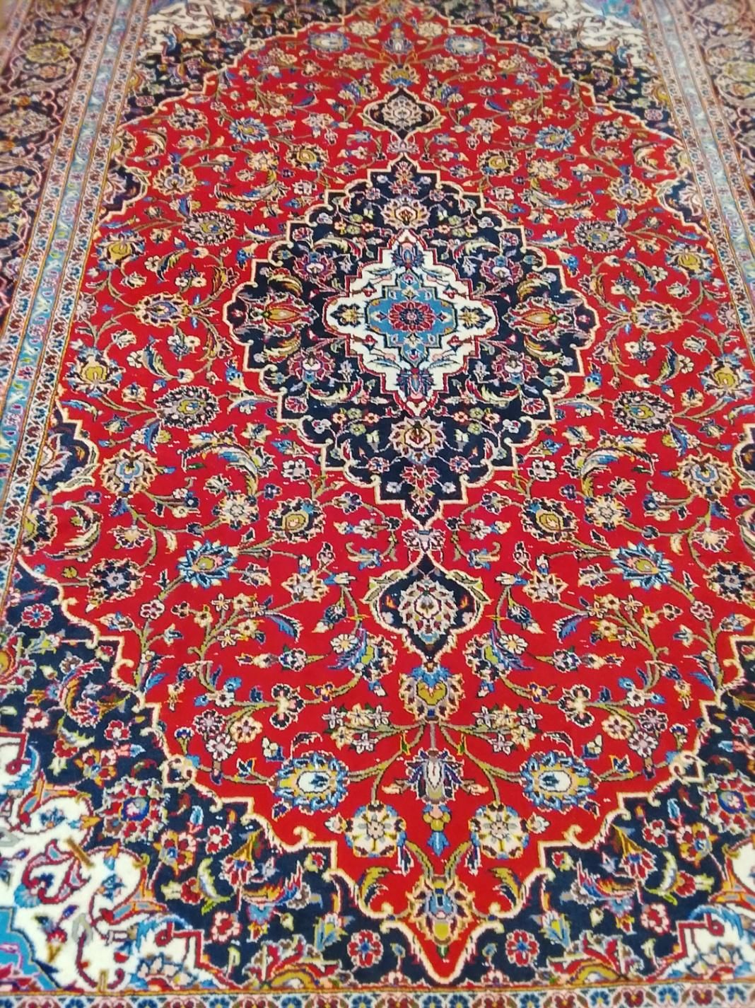 سلام  ، فرش ۹ متری دستباف دست دوم کاشان،|فرش|تهران, ایران|دیوار