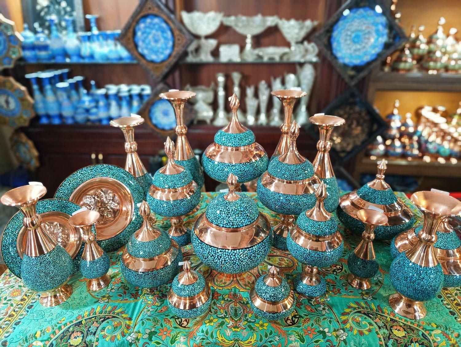 صنایع دستی مس فیروزه کوبی|صنایع دستی و سایر لوازم تزئینی|تهران, پامنار|دیوار