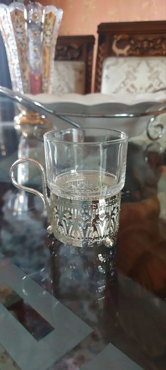 چایی خوری انگاره دار اصل سیلور|ظروف سرو و پذیرایی|تهران, قلهک|دیوار
