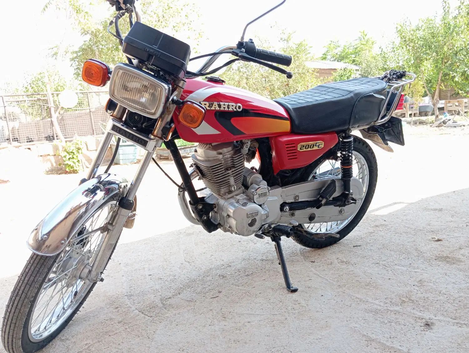 هندا 200 cc همتاز|موتورسیکلت|محمدشهر, علی آباد گونه|دیوار