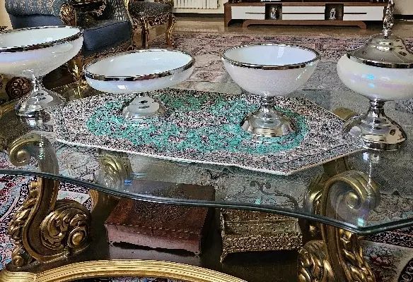 ست چهارتکه پذیرایی|ظروف سرو و پذیرایی|تهران, مجیدآباد|دیوار
