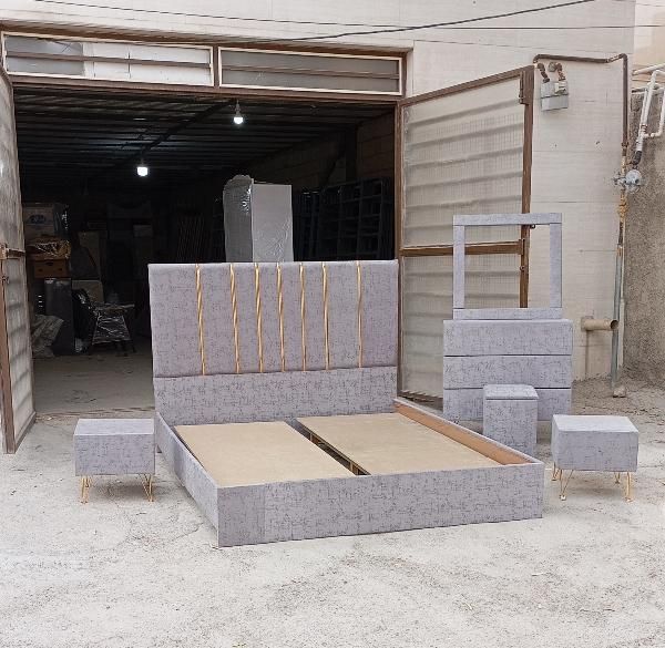 بلوط چوب تخت خواب.سرویس خواب.بلوط|تخت و سرویس خواب|خرم‌آباد, |دیوار