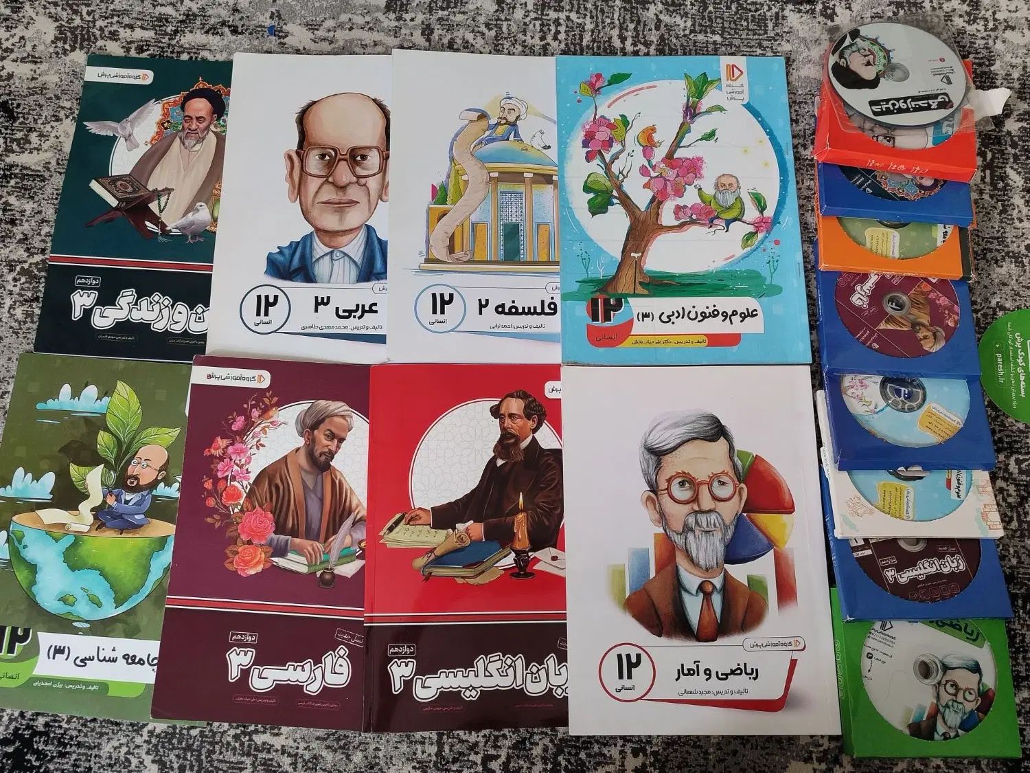 بسته معلم خصوصی پرش/دوازدهم انسانی|کتاب و مجله آموزشی|مشهد, شفا|دیوار