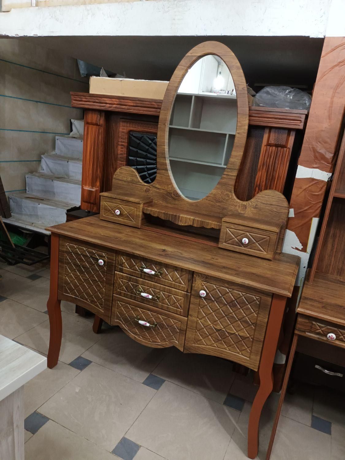 میز آرایشی طرح کنسول|جاکفشی، کمد، دراور|الوند, |دیوار