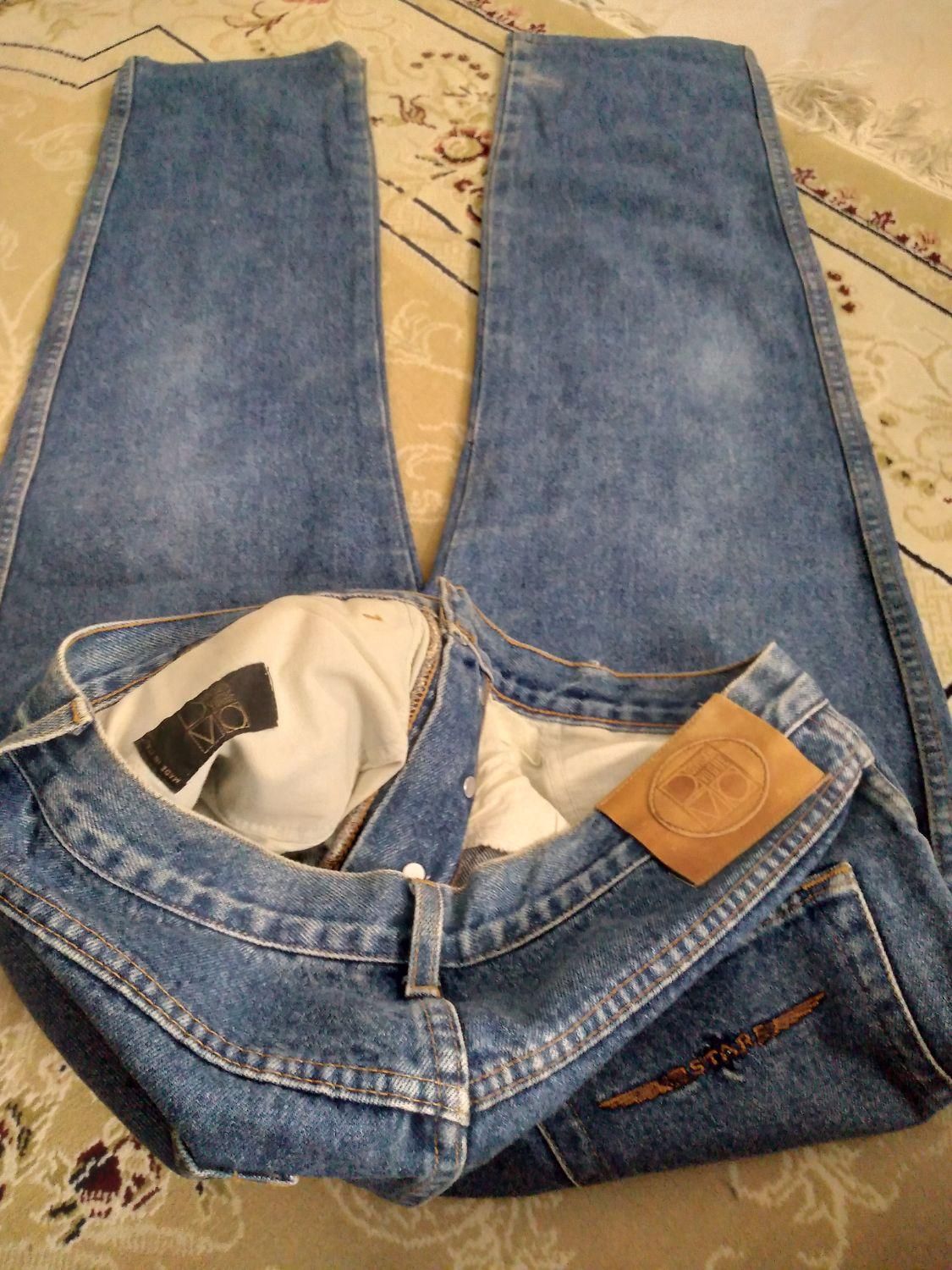 شلوارهای لی در سایز های مختلف مردانه و زنانه سالم|لباس|بندر انزلی, معلم|دیوار