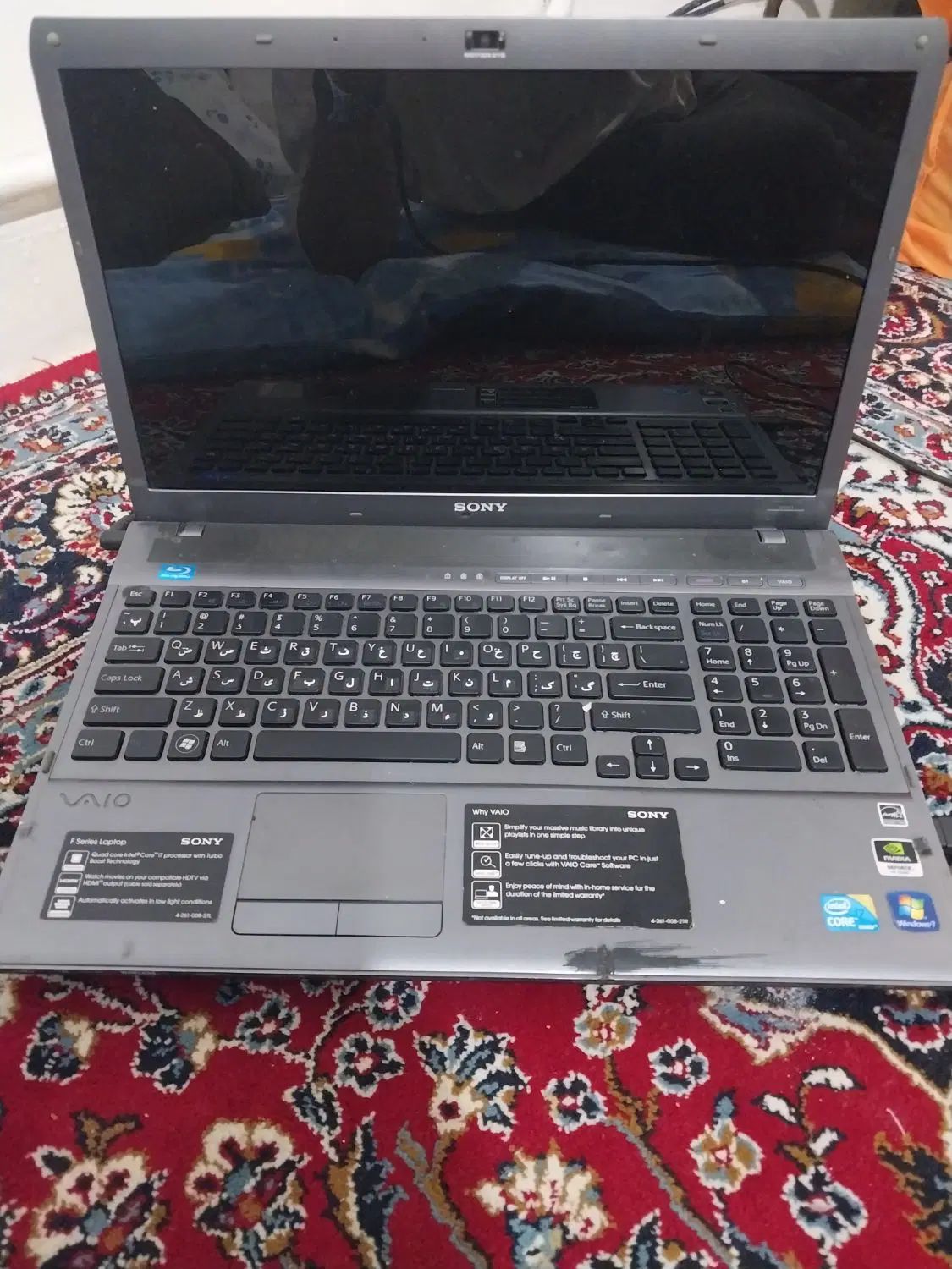 model VPCF1 sony|رایانه همراه|تهران, اسکندری|دیوار