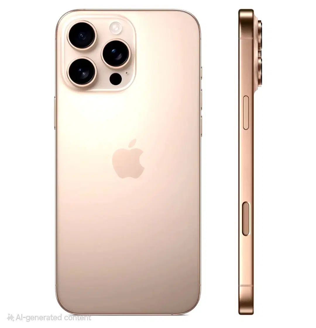 iphone 16 pro max zaa گوشی رنگ دزرت|موبایل|رشت, منظریه|دیوار