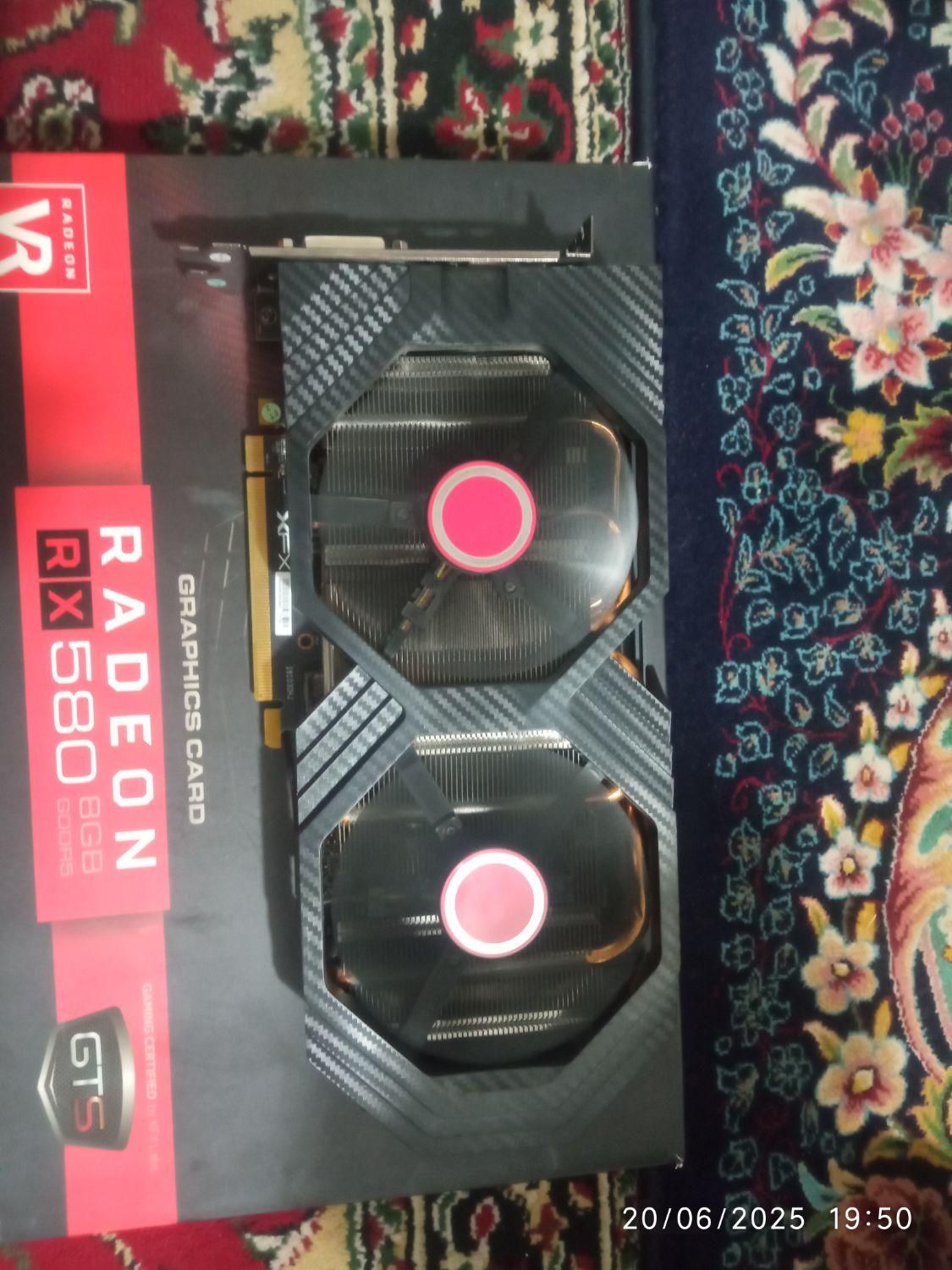 کارت گرافیک rx580|قطعات و لوازم جانبی رایانه|جهرم, |دیوار