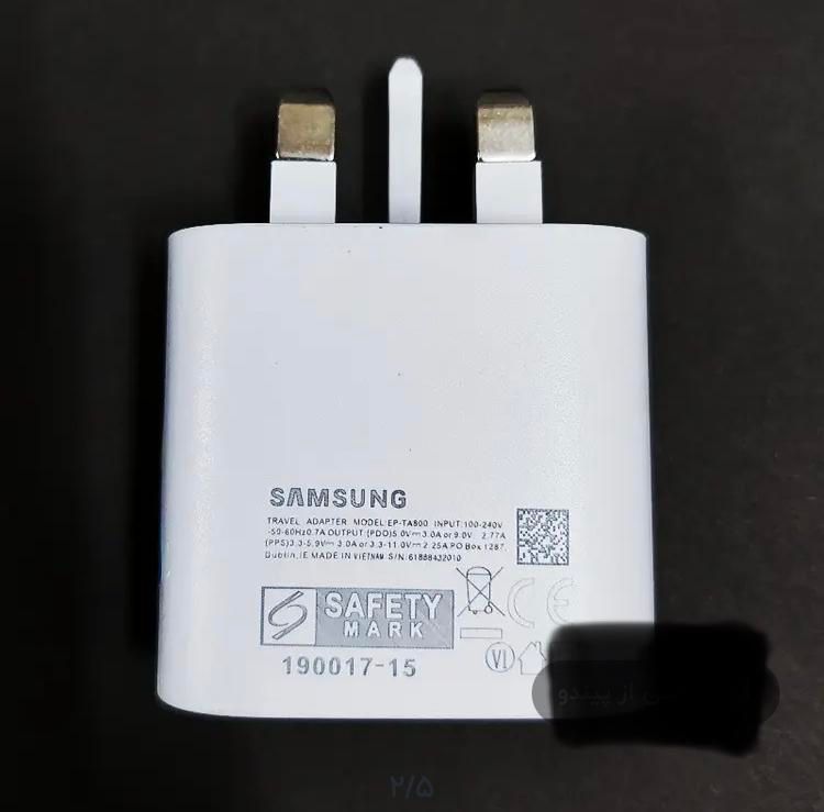 کلگی شارژر دیواری 25w سامسونگ مدل EP-TA800|لوازم جانبی موبایل و تبلت|تهران, توحید|دیوار