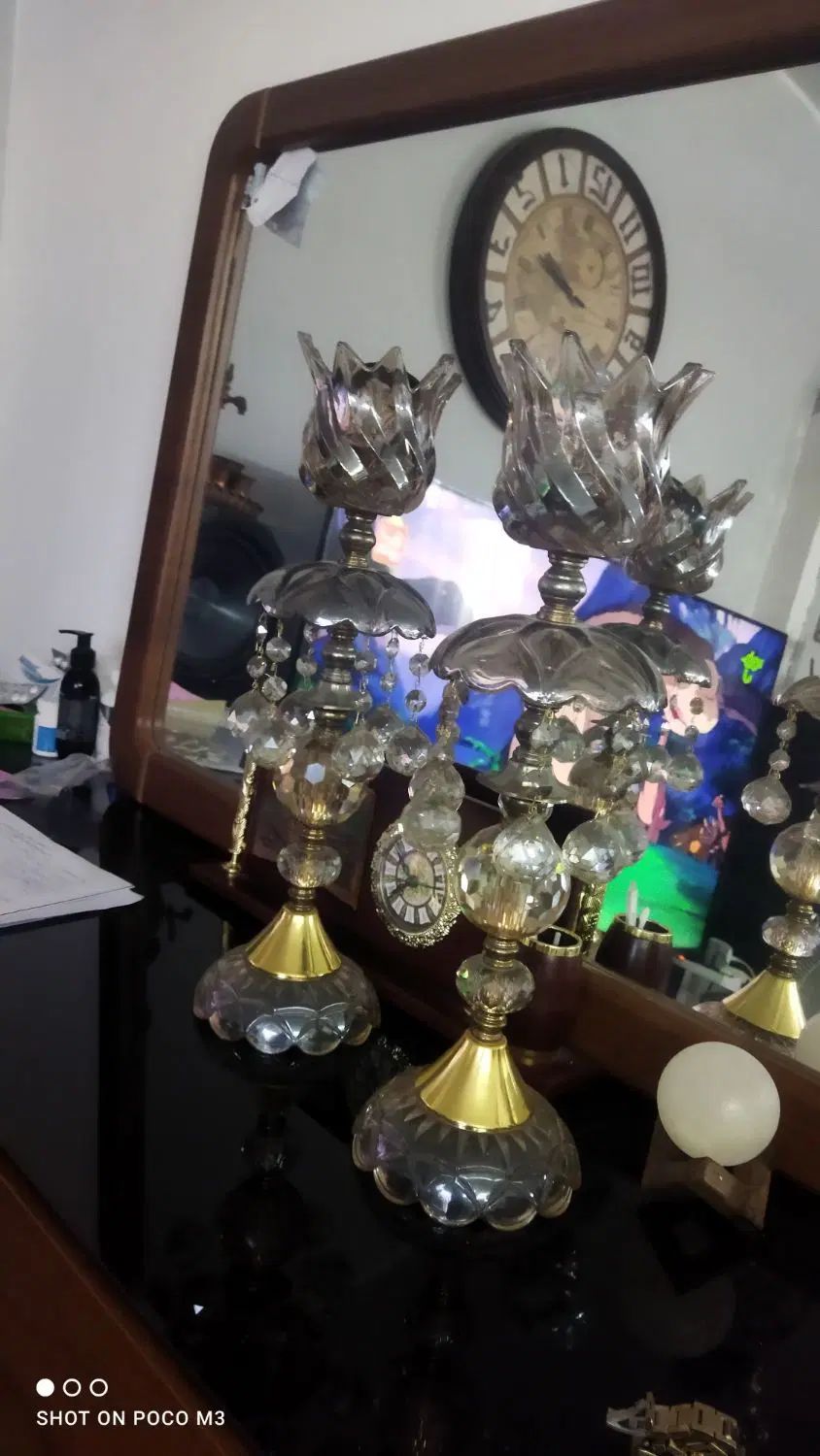 شمعدون|لوستر و چراغ آویز|مشهد, دانش|دیوار
