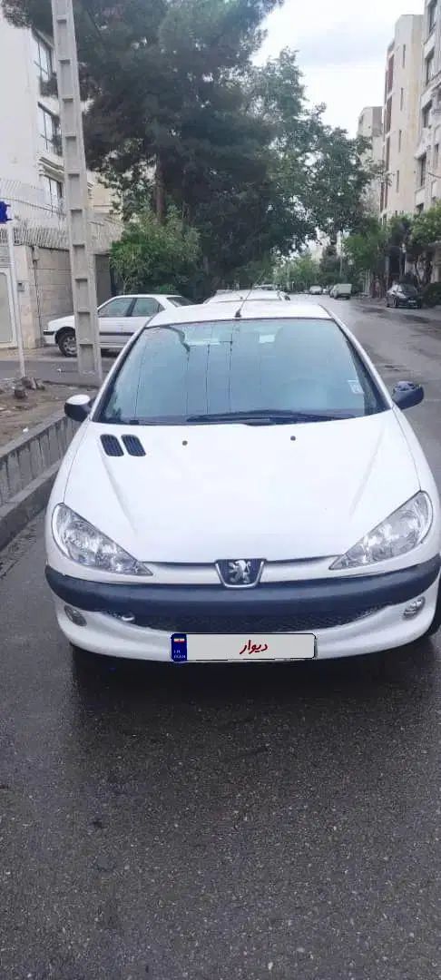 پژو 206sd سفید v1|خودرو سواری و وانت|مشهد, هفت تیر (نه دره)|دیوار