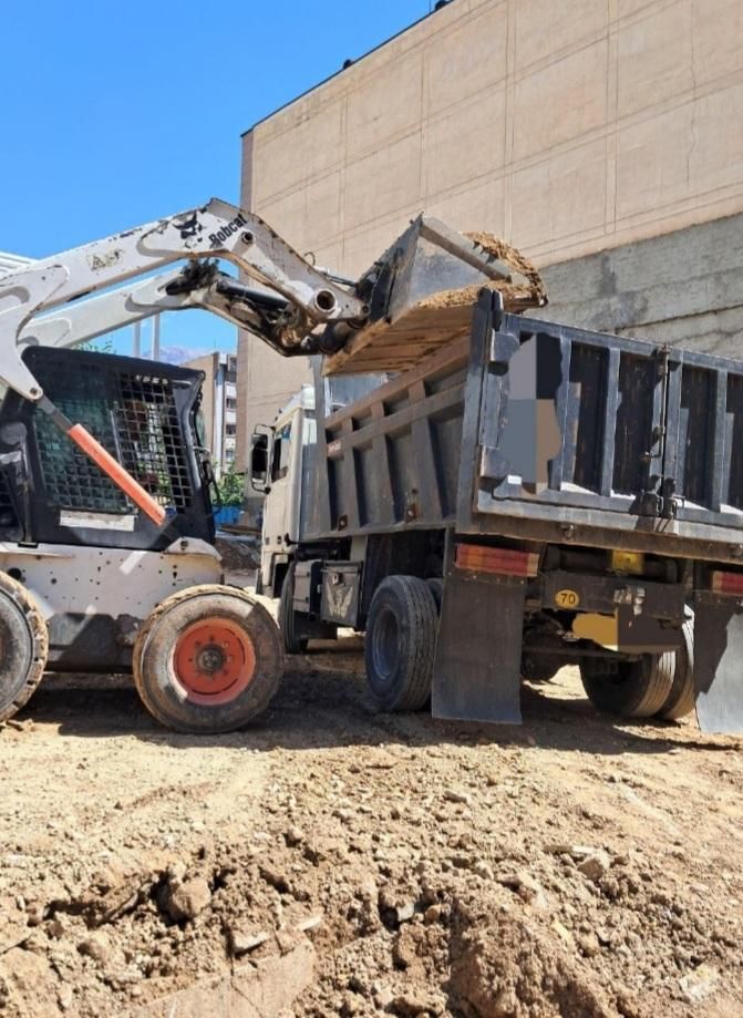 حمل ماسه نخاله خاک سنگ ورقه ای با بابکت و ایسوزو|خدمات حمل و نقل|دماوند, گیلاوند|دیوار