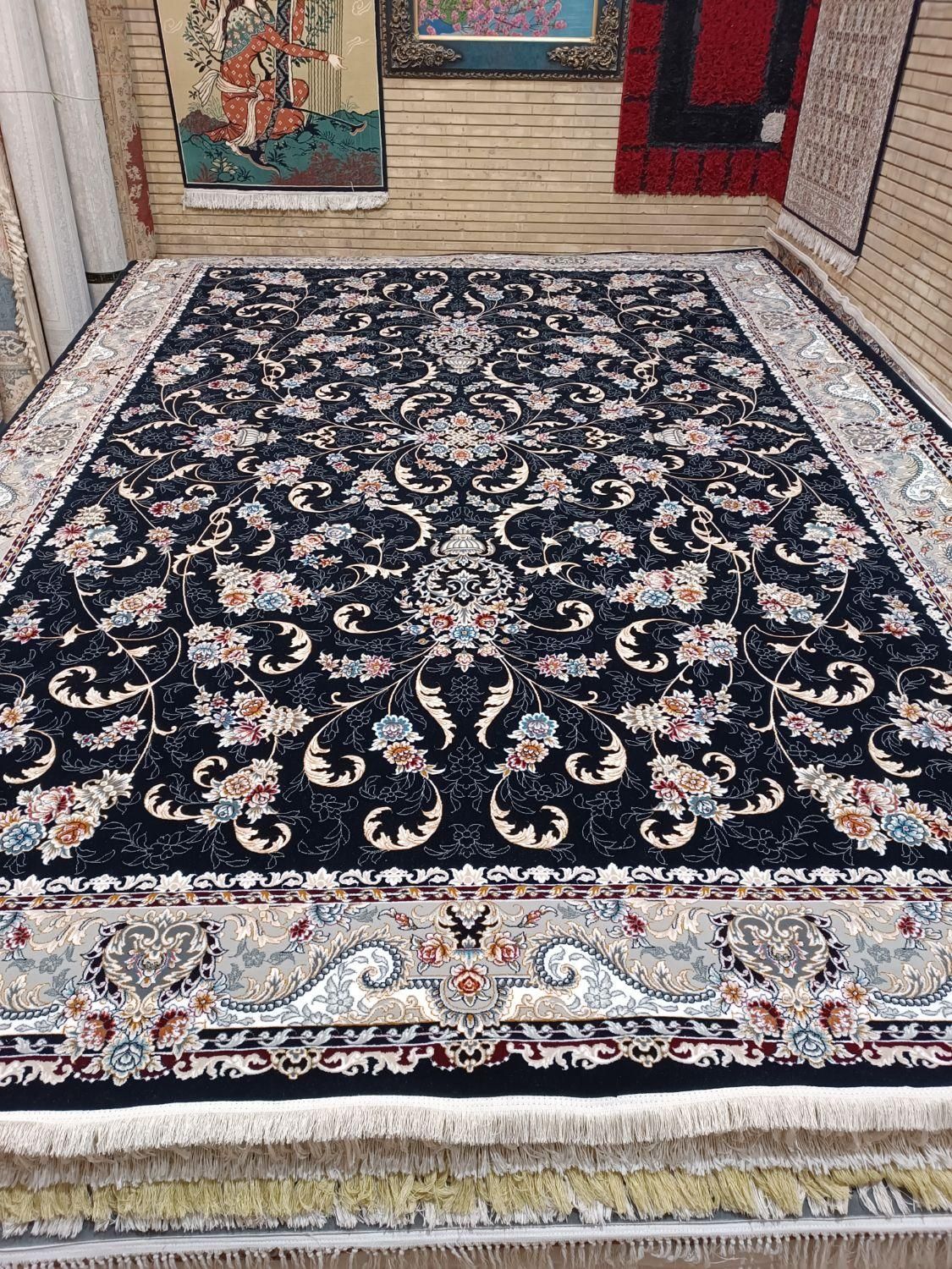 ۳ تخته ۱۲ متری سرمه ای ۷۰۰ شانه ۲۵۵۰ نوآکبند|فرش|مشهد, شهید مطهری|دیوار