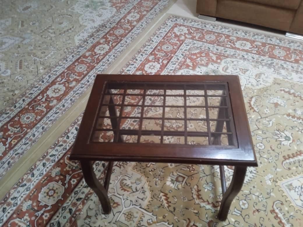 مبل راحتی ۳ نفره همراه با عسلی|مبلمان خانگی و میز عسلی|رشت, پل تالشان|دیوار
