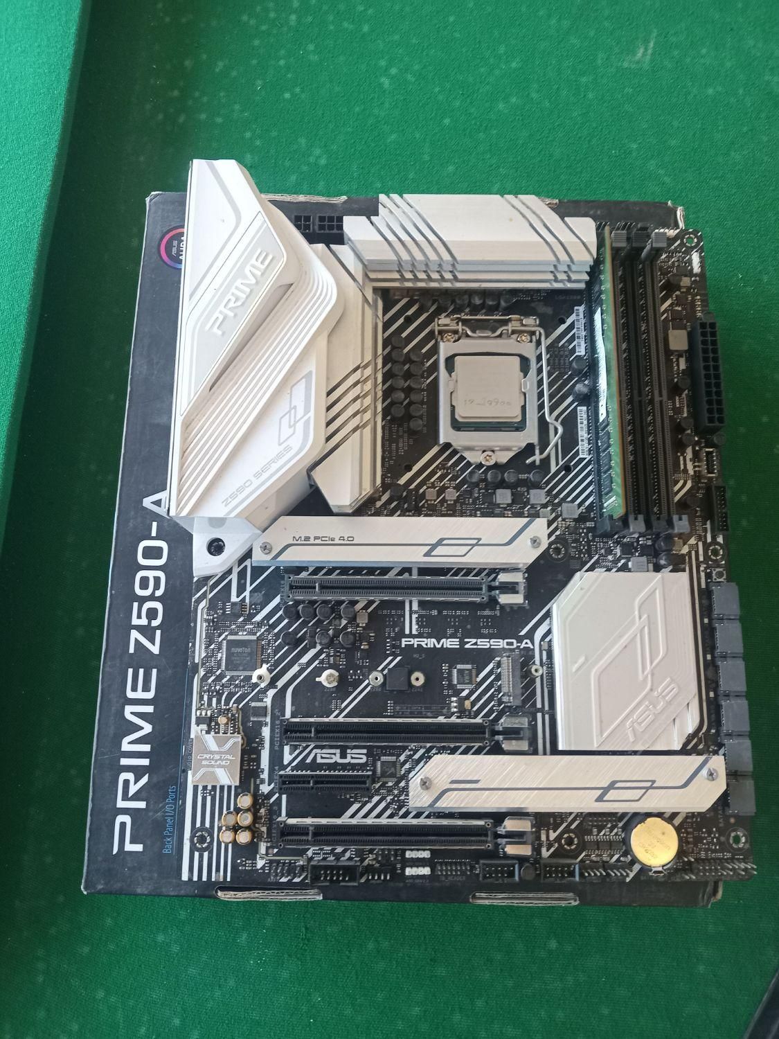 باندل asus prime z590-aو core i9 10900|قطعات و لوازم جانبی رایانه|ملارد, |دیوار