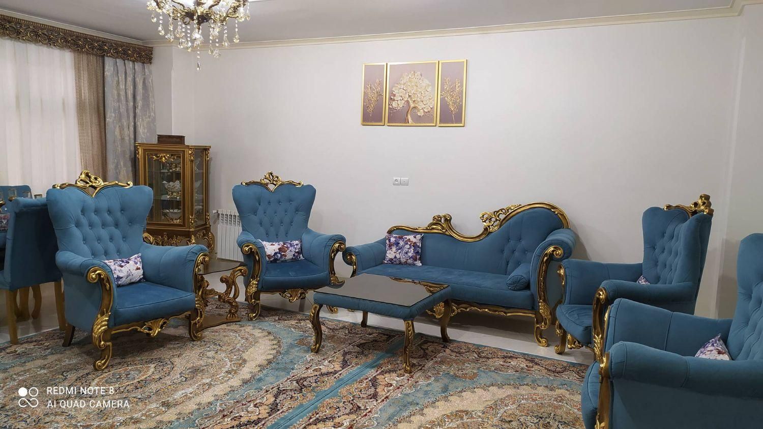 دو تخته فرش 9 متری کاشان|فرش|تهران, سرآسیاب مهرآباد|دیوار