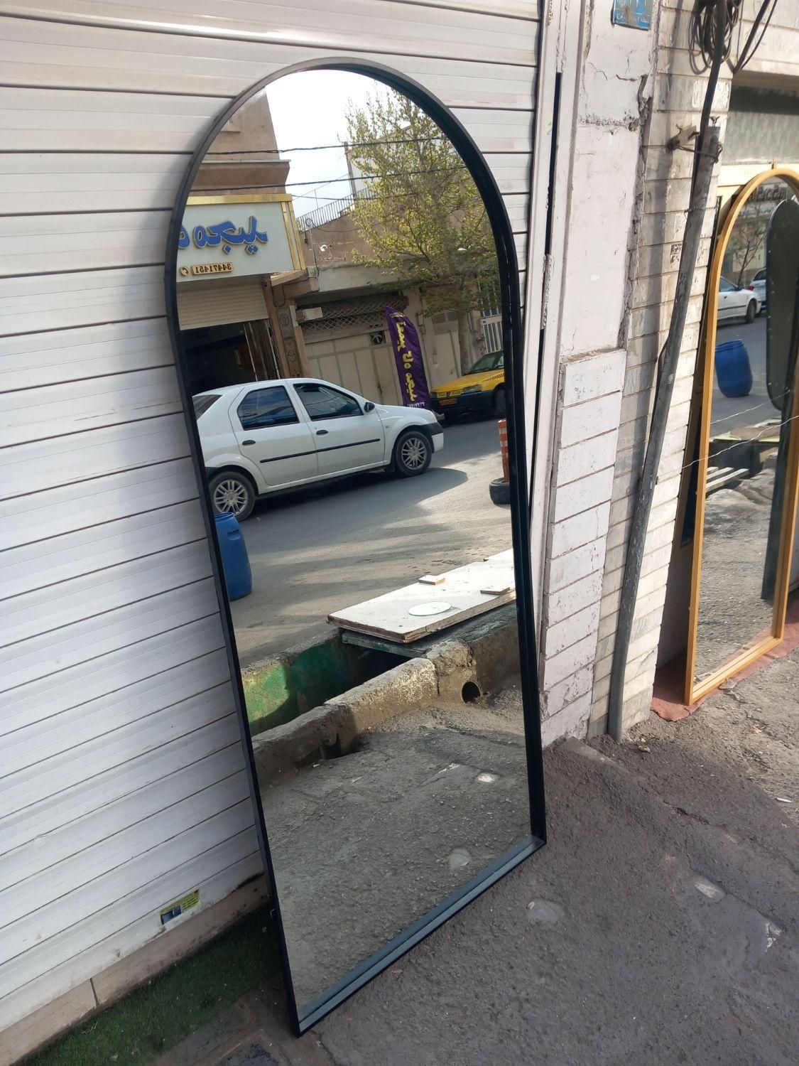 تولیدکننده انواع اینه گنبدی فلزی قدی ایستاده سالنی|آینه|کرج, گوهردشت|دیوار