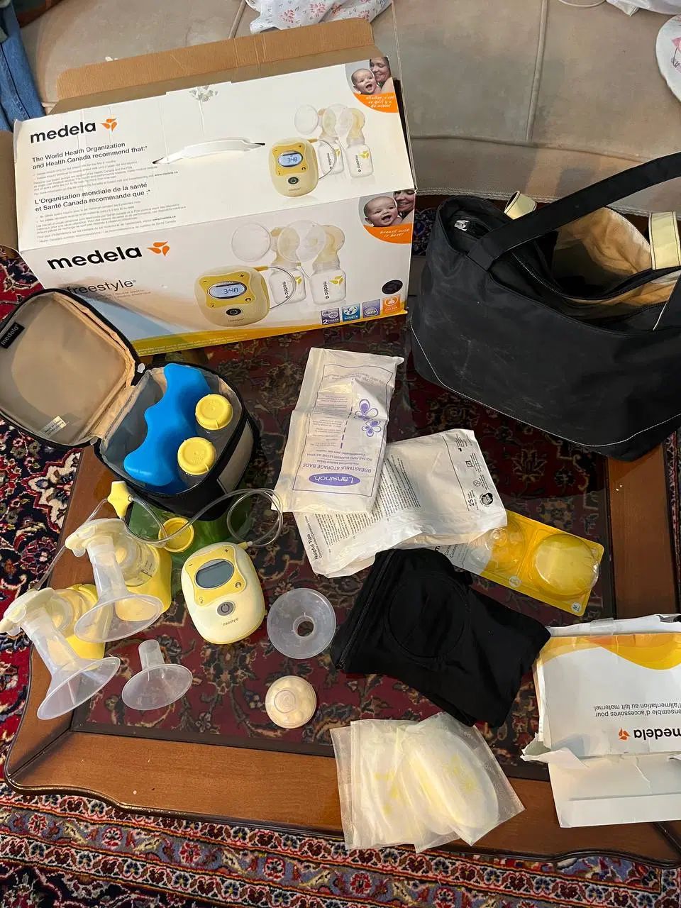 شیردوش برقی medela دوقلو|اسباب و اثاث بچه|تهران, پرستار|دیوار