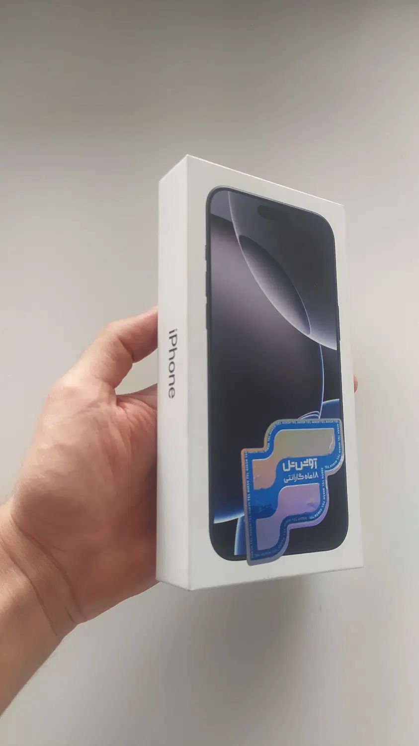 آیفون ۱۶ پرومکس مشکی iPhone 16 promax  256 zza|موبایل|تهران, شهرک چیتگر|دیوار