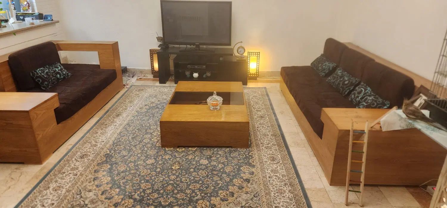 یک دست مبلمان راحتی|مبلمان خانگی و میز عسلی|تهران, سید خندان (جلفا)|دیوار