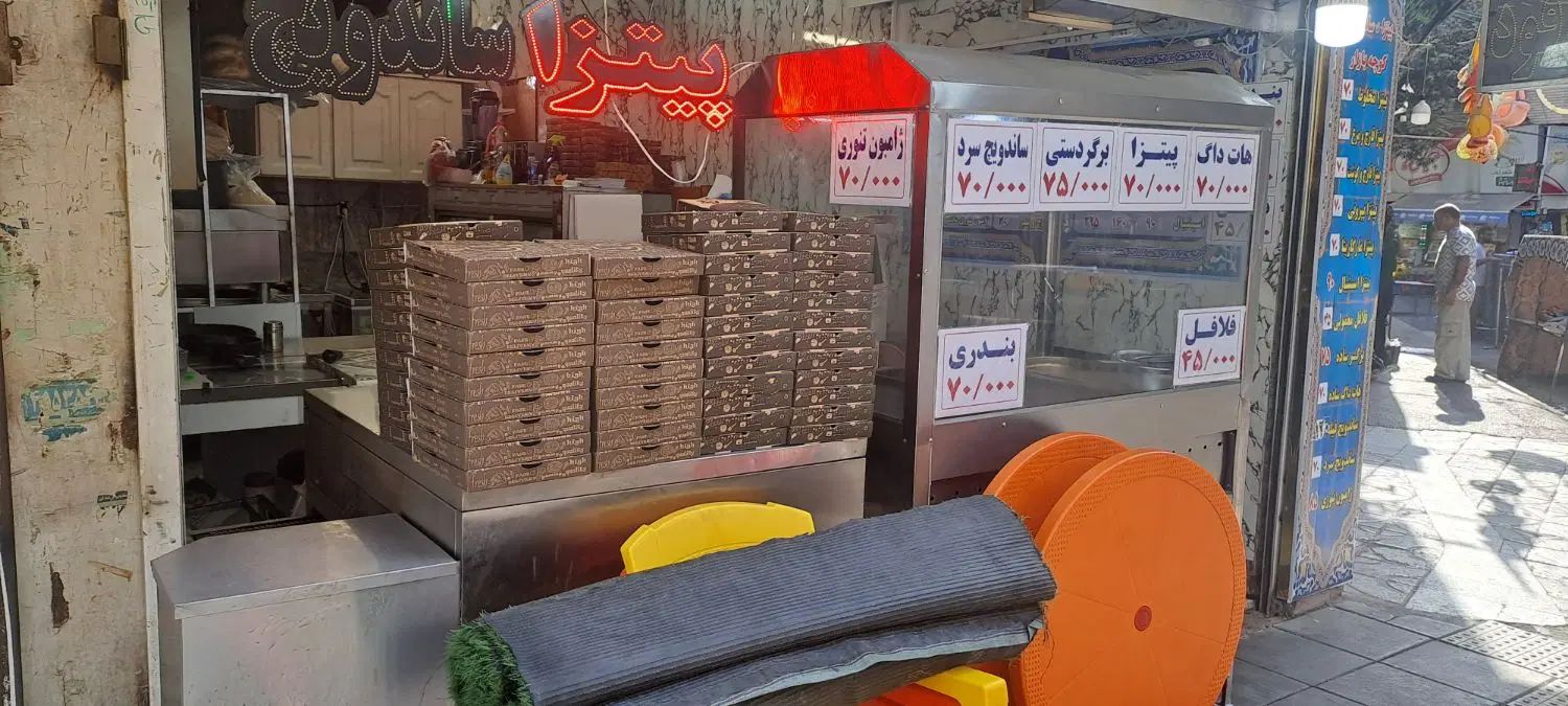 واگذاری فست فود فستفود فعال.فروش خوب و پاخور عالی|اجارهٔ مغازه و غرفه|کرج, المهدی|دیوار