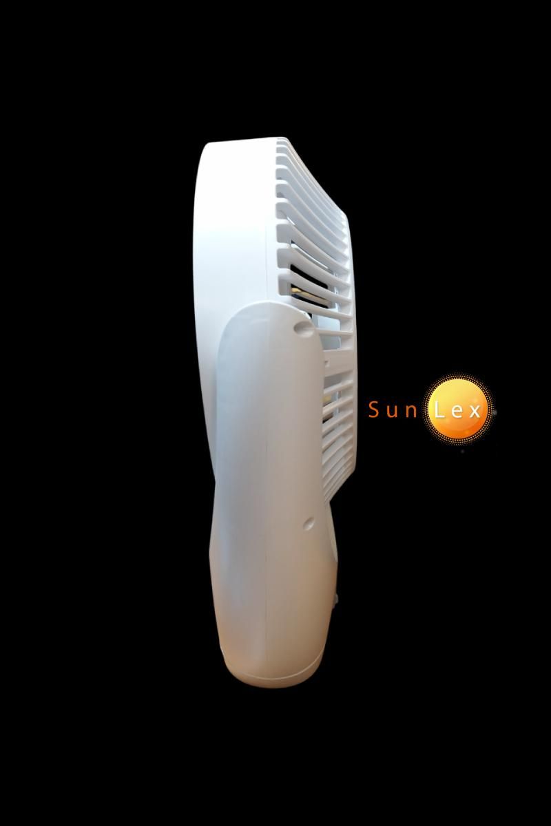 پنکه شارژی چراغ دار بدنه سفید نور مهتابی 30 وات|پنکه و تصفیه‌کنندهٔ هوا|تهران, فردوسی|دیوار