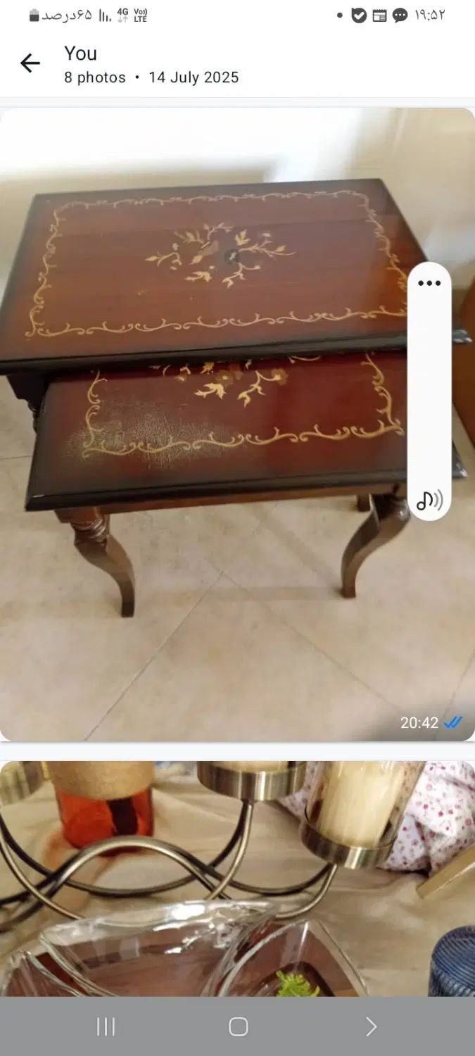 میز عسلی صندلی|مبلمان خانگی و میز عسلی|تهران, جمال‌زاده|دیوار