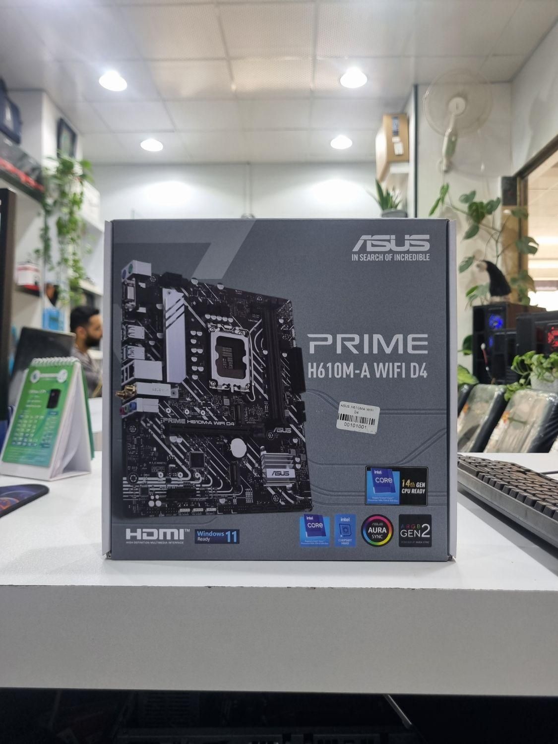 مادربرد H610MA-WIFI D4 ASUS گارانتی اصلی|قطعات و لوازم جانبی رایانه|گرگان, |دیوار
