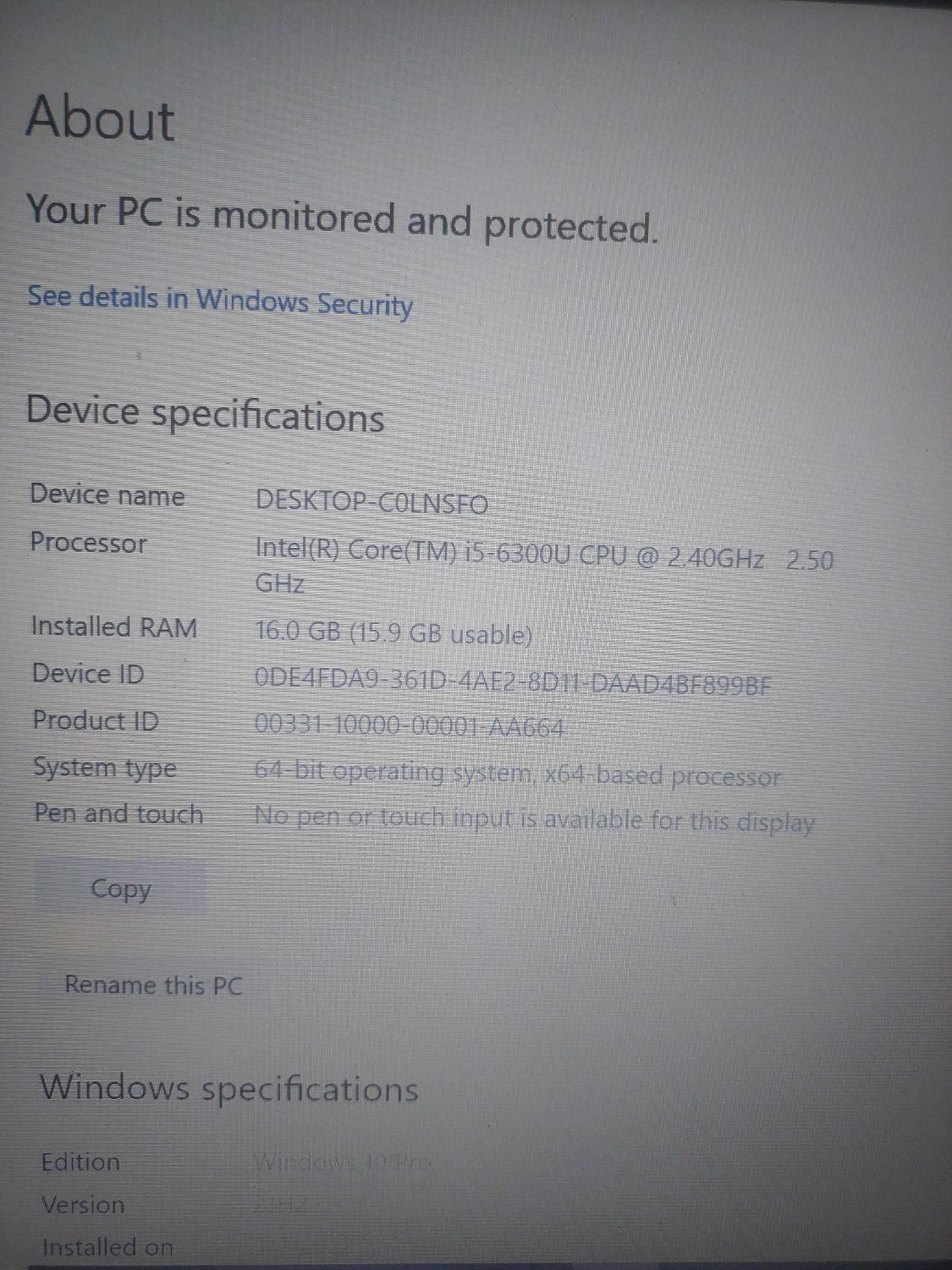 لپ تاپ Hp رام ۱۶ حافظه ۲۵۶ ssd|رایانه همراه|اهواز, کیان آباد|دیوار