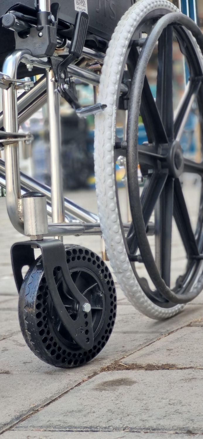 ویلچر تاشو JTS سایز بزرگ|آرایشی، بهداشتی، درمانی|ارومیه, |دیوار