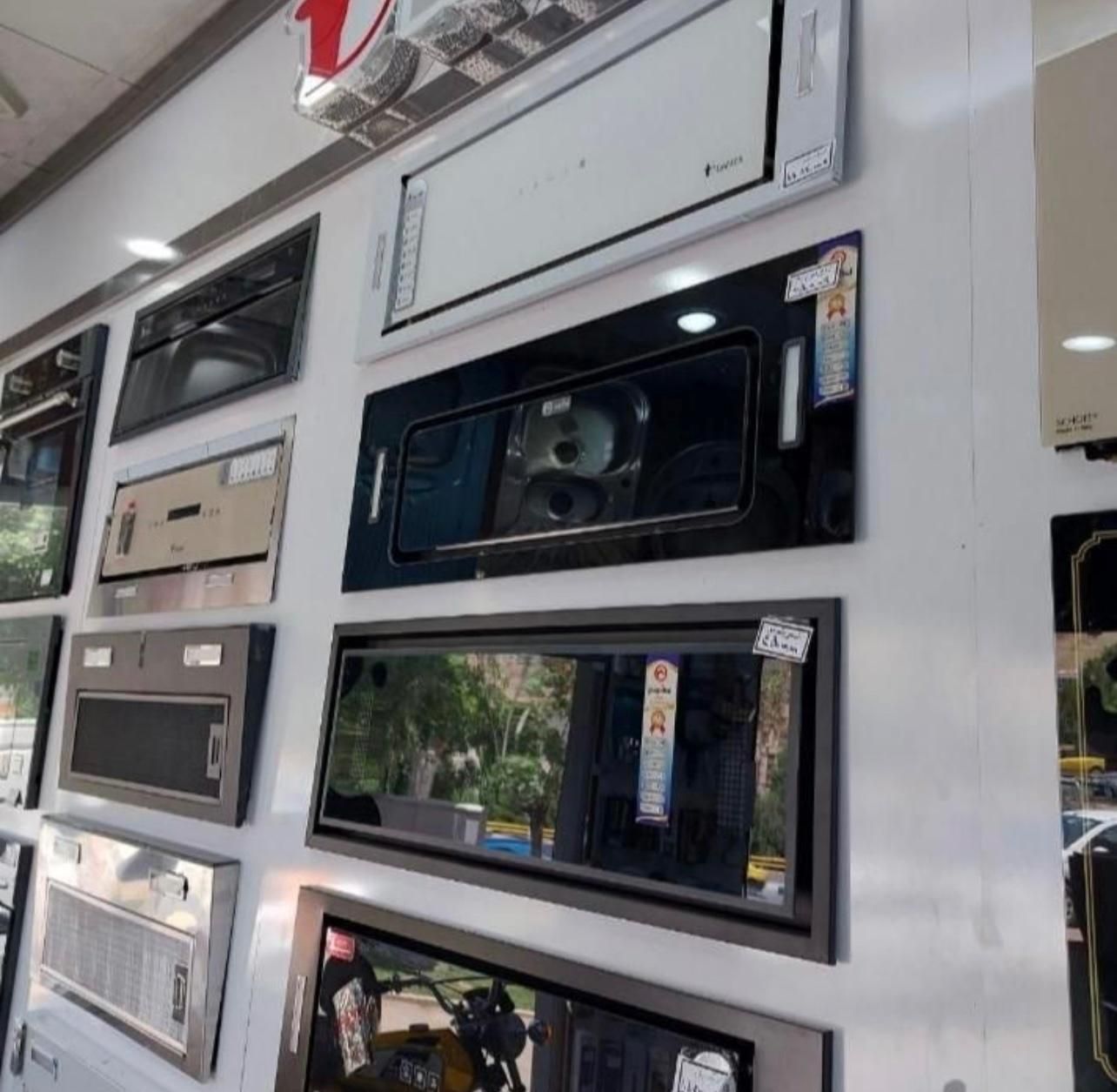 هودمخفی و شومینه لمسی کنترل دار اکبند۲ سال گارانتی|هود|ارومیه, |دیوار