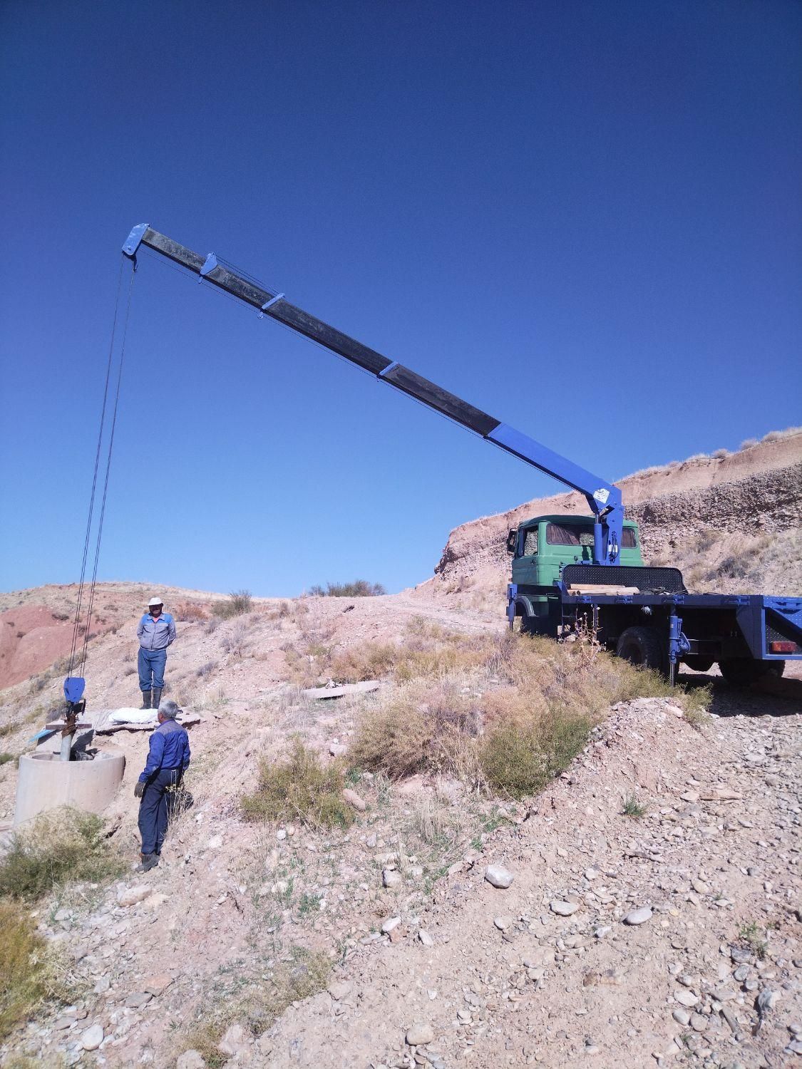 خدمات، اجاره جرثقیل کفی دار، 3 تن، خاور دکل بلند|خدمات حمل و نقل|شیراز, زرهی|دیوار