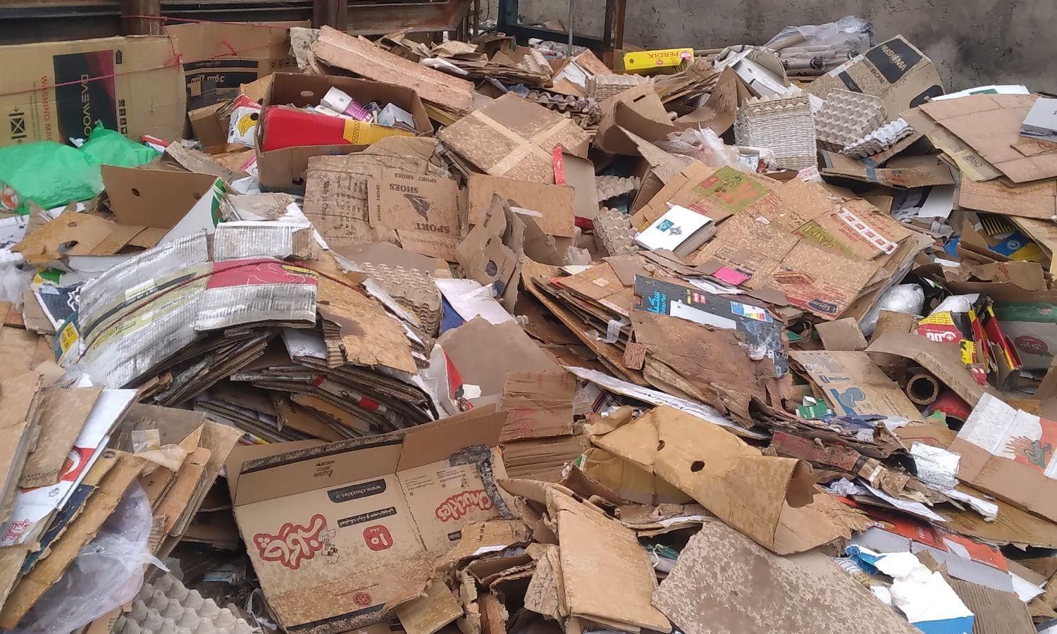 خریدوفروش ضایعات کارتن ونایلون پی وی سی|عمدهفروشی|مشکیندشت, |دیوار