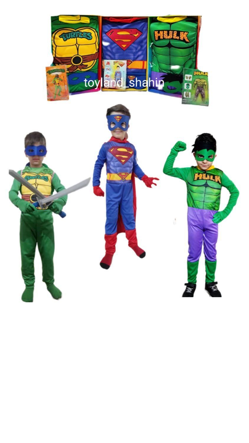 لباس هالک،ست لباس هالک، لباس شخصیت های کارتونی|اسباب‌‌بازی|تهران, بهمن یار|دیوار